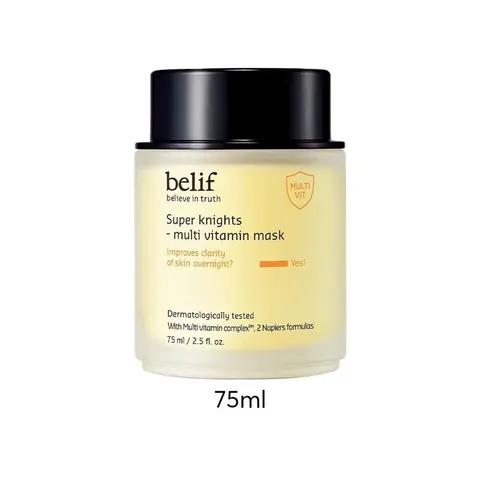 [CHÍNH HÃNG 100%] Mặt nạ ngủ dưỡng ẩm và phục hồi da chuyên sâu belif Multi Vitamin Mask 75ml