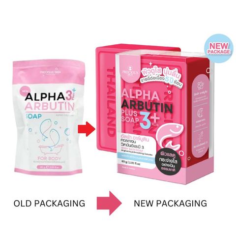 Xà Phòng Kích Trắng Alpha Arbutin Collagen Soap Thái Lan Giúp Trắng Da, Xóa Thâm Mụn, Đều Màu Da. Mịn Da