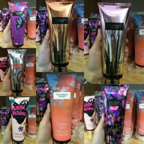 Combo 8 Kem dưỡng thể nước hoa Victoria’s Secret  Body Lotion 250ml