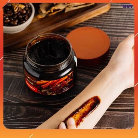 Tẩy da chết quế hồi và cafe [CHÍNH HÃNG] 380g dưỡng ẩm, ngừa rạn da, trắng da, giảm vết thâm