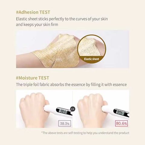 Combo 5 Mặt nạ Cao cấp trắng da, cấp ẩm, tái tạo da JMsolution Prime Gold Premium Foil Mask 35ml
