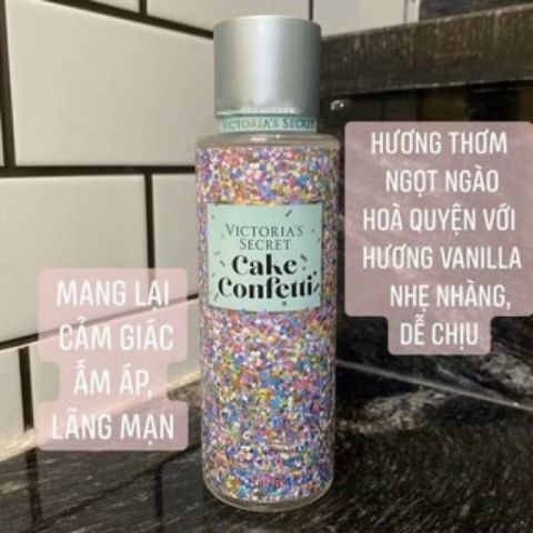 Xịt Thơm Toàn thân Vic Secret Body Mist 250ml Siêu Thơm Cá Tính, Năng Động