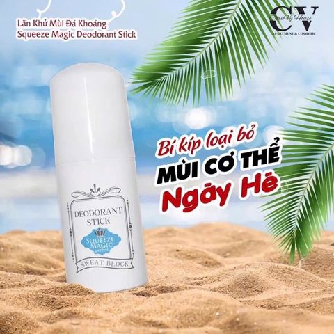 LĂN NÁCH KHÔ ĐÁ KHOÁNG NHẬT CHÍNH HÃNG Deodorant