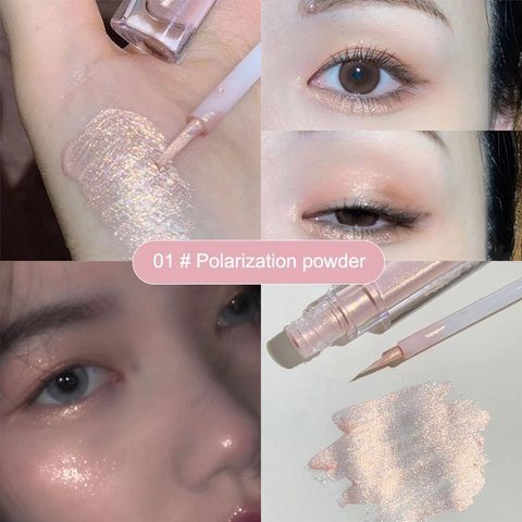 Phấn Mắt Dạng Lỏng Sequins Bút Kẻ Mắt Siêu Sáng Lấp Lánh