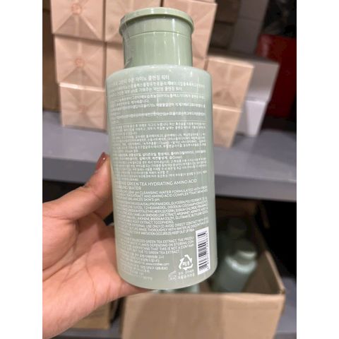 Nước tẩy trang trà xanh Innisfree Green Tea Cleansing Water giúp làm sạch da 300ml
