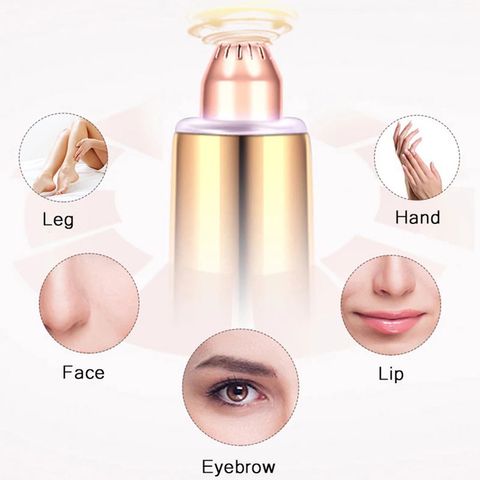 Bút tỉa lông mày - Máy tỉa lông mày với lưỡi cạo 360 đa năng tạo kiểu chân mày theo ý muốn