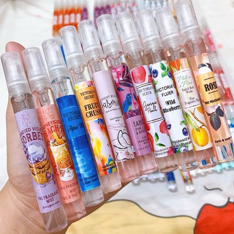 Combo 2 cây Bodymist Bath And Body Work, Victoria Secret 10ML Ngẫu nhiên