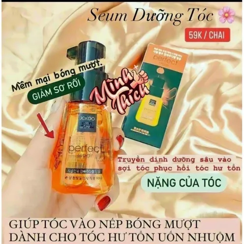 Dưỡng tóc mượt, giảm gãy rụng JCKOO PERFECT REPAIR