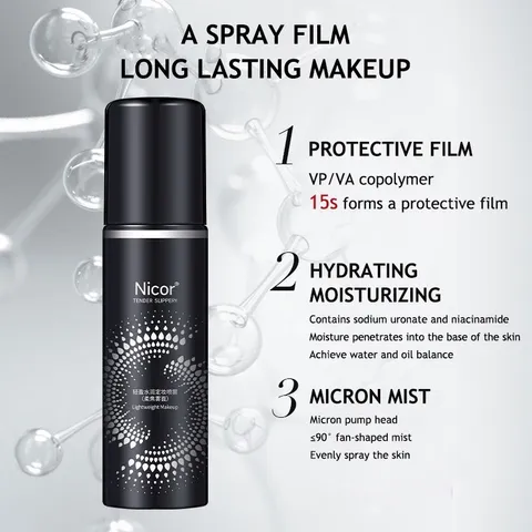 Xịt Khoáng Cố Định Lớp Trang Điểm Dưỡng Ẩm Kiềm Dầu Lâu Trôi 100ml Chai Xịt Khóa Lớp Trang Điểm Dưỡng