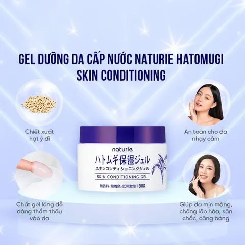 Kem dưỡng ẩm trẻ hoá da Naturie Skin Conditioning 180g