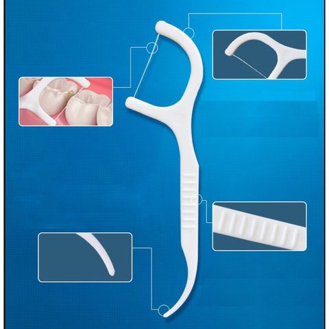 Combo 2 Hộp 50 Cây Tăm Chỉ Nha Khoa Dental Flossers