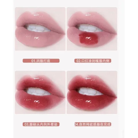 Combo 2 cây Cọ Trang Điểm Son Môi Siêu Mềm Nhỏ Gọn Thiết Kế Đầu Tròn