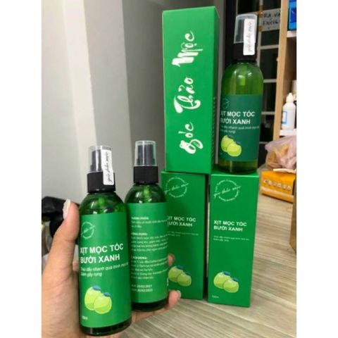 Xịt tóc bưởi xanh giảm rụng tóc, kích thích mọc tóc 100ml