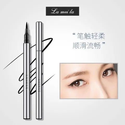 Bút kẻ mắt giữ màu bền lâu Bút Kẻ Mắt Phong Cách Hàn Quốc Chống Nước Nhanh Khô Lameila