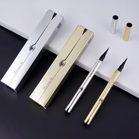 Bút kẻ mắt giữ màu bền lâu Bút Kẻ Mắt Phong Cách Hàn Quốc Chống Nước Nhanh Khô Lameila