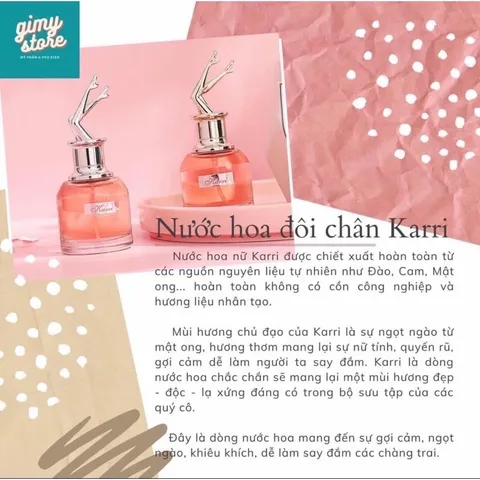 NƯỚC HOA NỮ CẶP CHÂN SGANOAL 30ml