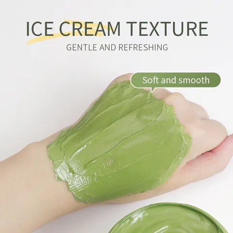 Mặt nạ đất sét Fenyi tinh chất trà xanh giảm mụn đầu đen kiềm dầu dưỡng trắng 100g 777090