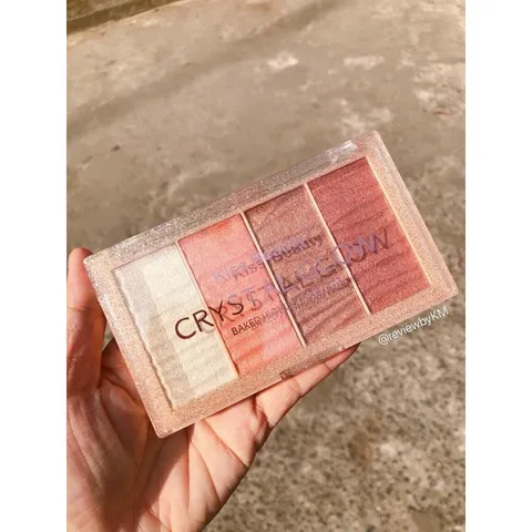 Má hồng Bắt sáng ánh nhũ Crystal Glow 777133