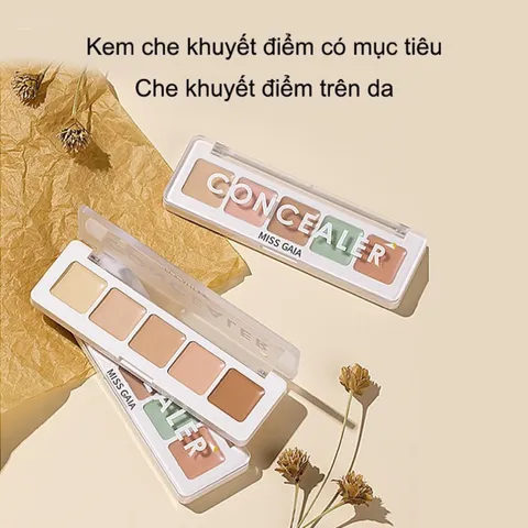 Bảng che khuyết điểm 5 ô Allround Concealer Palette