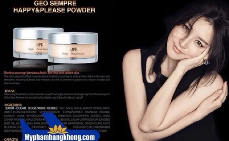 PHẤN PHỦ BỘT GEO SEMPRE HAPPY & PLEASE POWDER 777157