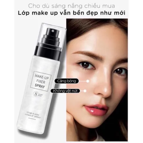 Xịt nhũ bắt sáng Makeup fixer Shiny Skin