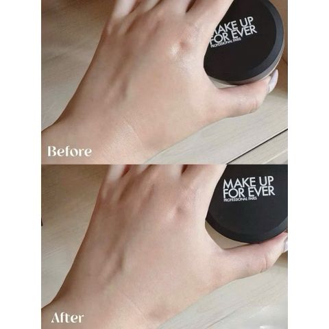 Phấn phủ bột không màu MakeUpForEver Ultra HD Microfinishing Loose Powder 8.5g Fullsize tone sáng tự nhiên