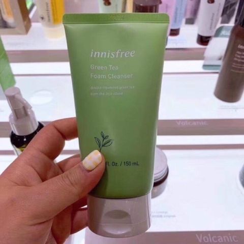 Sữa Rửa Mặt Chiết Xuất Từ Trà Xanh Innisfree Green Tea Foam Cleanser mẫu mới 150ml 777183