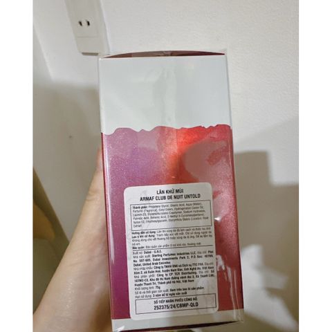 Lăn khử mùi ARMAF Club De Nuit Woman 75g Chính hãng