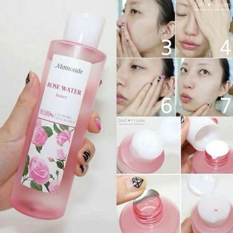 Nước Hoa Hồng Mamonde Rose Water Toner 250ml 777202