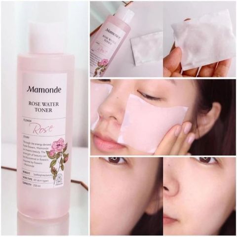 Nước Hoa Hồng Mamonde Rose Water Toner 250ml 777202
