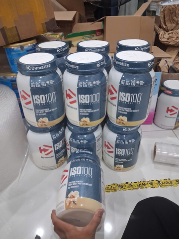 Bột protein whey thủy phân Dymatize ISO100, hương vani cao cấp, 20 khẩu phần