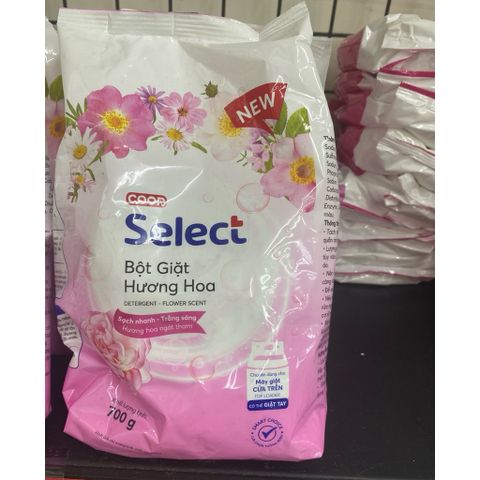 Bột giặt Coop Select hương hoa 700g