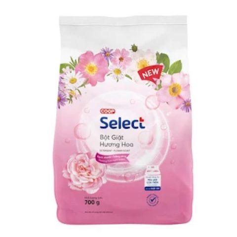 Bột giặt Coop Select hương hoa 700g