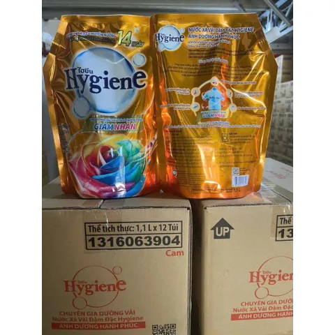 Nước Xả Vải Đậm Đặc Hygiene 1.1L