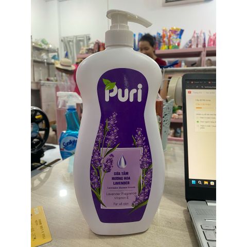 Sữa tắm hương hoa Lavender Puri