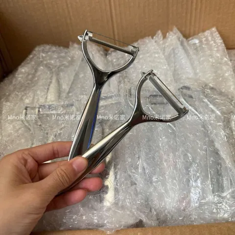 set 2 dao nạo inox đa năng – nạo vỏ và nạo sợi tiện lợi cho nhà bếp