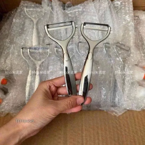 set 2 dao nạo inox đa năng – nạo vỏ và nạo sợi tiện lợi cho nhà bếp