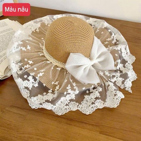 👒 MŨ CÓI REN NƠ TIỂU THƯ – CHE NẮNG XINH XẮN, ĐI BIỂN CỰC CHILL 👒