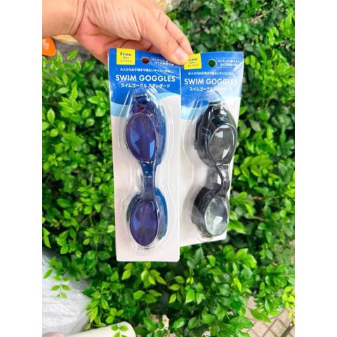 set 2 kính bơi chống mờ – ôm sát mặt, dây silicone co giãn cực tốt