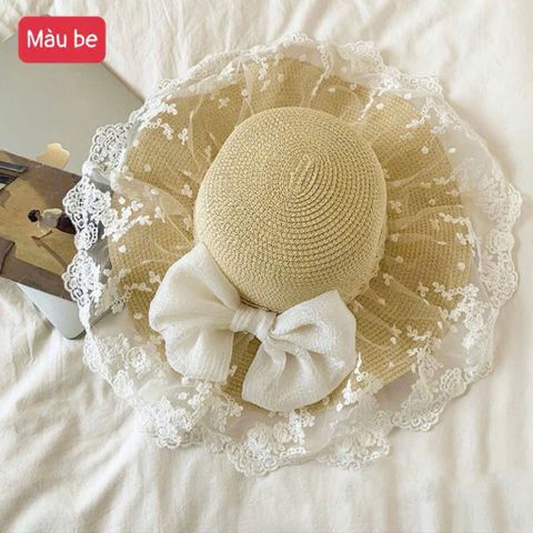 👒 MŨ CÓI REN NƠ TIỂU THƯ – CHE NẮNG XINH XẮN, ĐI BIỂN CỰC CHILL 👒