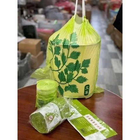 túi đựng rác ngải cứu – khử mùi hiệu quả, hạn chế côn trùng, thân thiện môi trường