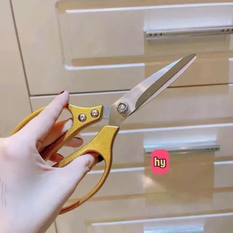 kéo cắt gà SK5 Nhật đa năng – kéo nhà bếp siêu sắc bén cắt thịt, cá, xương gà dễ dàng