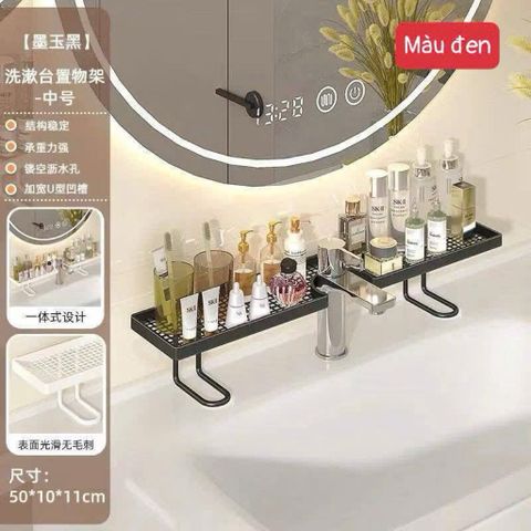 kệ để đồ nhà tắm dán tường đa năng – kệ đựng mỹ phẩm, sữa tắm, đồ dùng phòng tắm tiện lợi