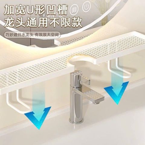 kệ để đồ nhà tắm dán tường đa năng – kệ đựng mỹ phẩm, sữa tắm, đồ dùng phòng tắm tiện lợi