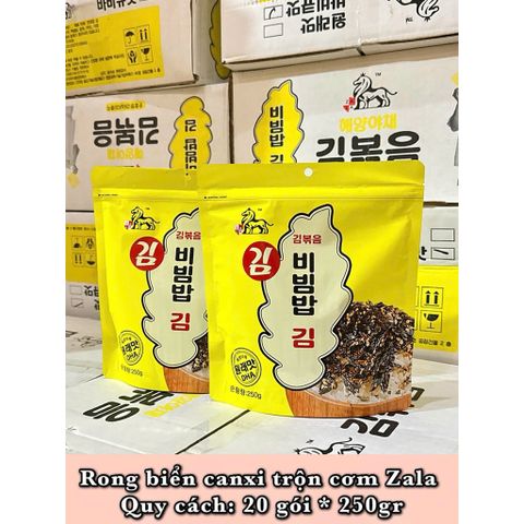 🌟 RONG BIỂN TRỘN CƠM CANXI ZALA HÀN QUỐC – GIÒN NGON, GIÀU DINH DƯỠNG 🌟  🔥 Ăn là ghiền – Rắc là hết cơm!