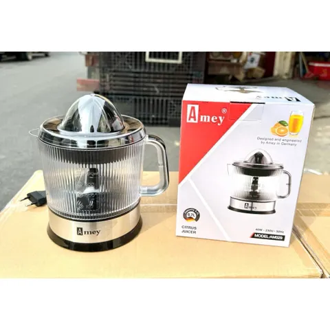 Máy Vắt Cam Điện Cao Cấp Amey– Vắt Kiệt Bã, Không Lo Đau Tay