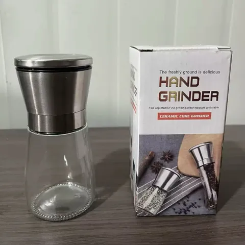 Lọ Xay Tiêu Nắp Inox Cao Cấp – Xay Gia Vị Tiện Lợi, Sang Trọng m