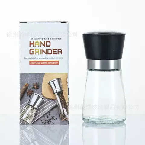 Lọ Xay Tiêu Nắp Inox Cao Cấp – Xay Gia Vị Tiện Lợi, Sang Trọng m