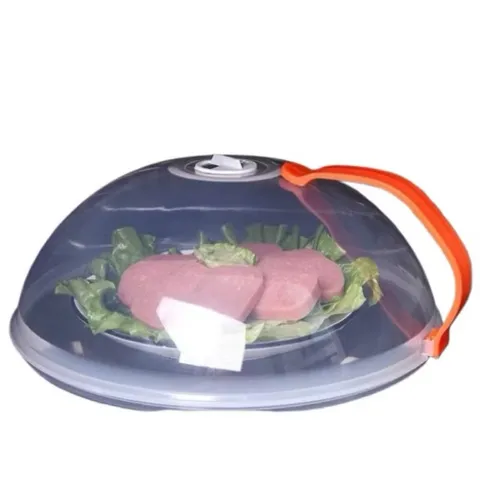 🥗 Nắp Đậy Lò Vi Sóng Cao Cấp - Chống Văng Dầu Mỡ, Có Tay Cầm Tiện Lợi & Lỗ Thoát Hơi Thông Minh