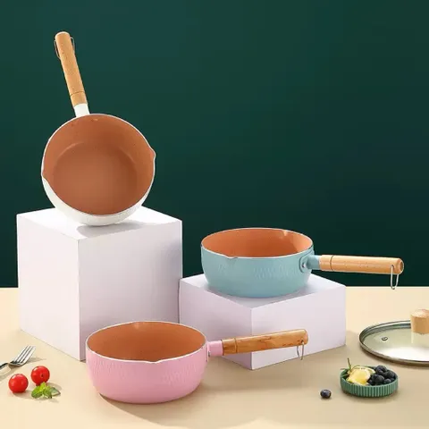 Chảo Chống Dính 18cm Đáy Từ Cao Cấp Dùng Mọi Loại Bếp